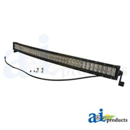 A & I Products Work Lamp, Curved Double Row Light Bar, E-Series LED, Combo Flood / Spot, 40 0" x0" x0" A-LTB340CE